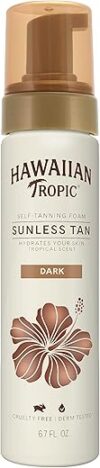 Hawaiian Tropic Sunless Tan Dark Self-Tanning Foam