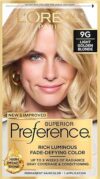 L’Oreal Paris Superior Preference Permanent Hair Color, 9G