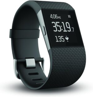 Fitbit Surge Fitness Superwatch, Black, Small