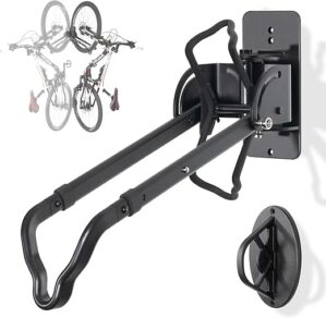 CyclingDeal Swivel Bike Wall Mount Rack – Vertical