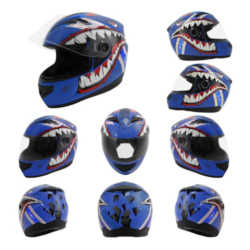 TCMT Youth Kids Full Face Motocross Helmet - Image 2