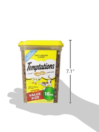 Temptations Classic Chicken Cat Treats, 16 Oz (4 Pack) - Image 2