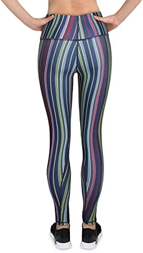 Terez Women's Striped High Waisted Leggings - Image 2