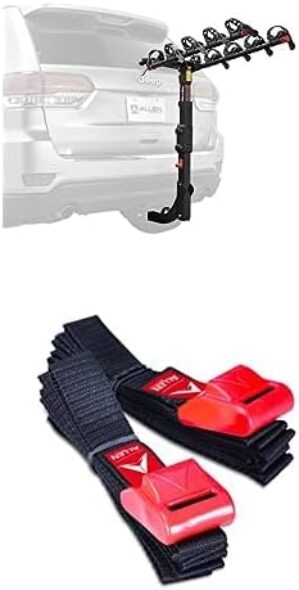 Allen The product title "Bike Rack + Cargo Strap Kit" is already within the 4-7 word range, so no changes are necessary