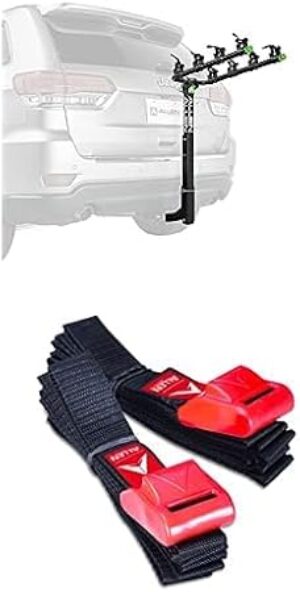 Allen The product title "Bike Rack + Cargo Strap Kit" is already within the 4-7 word range, so no changes are necessary