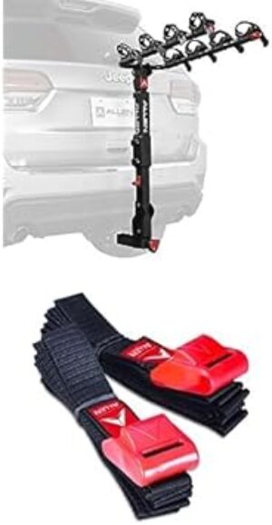 Allen The product title "Bike Rack + Cargo Strap Kit" is already within the 4-7 word range, so no changes are necessary