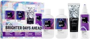 The product title "IGK Brighter Days Ahead Kit" is already within the 4-7 word range, so no changes are necessary