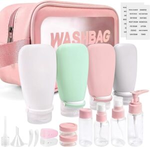 Noideeer Travel Bottles TSA Approved Leak Proof