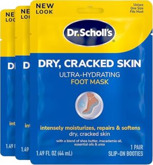 Dr. Scholl’s Ultra Hydrating Foot Mask, 3 Pairs