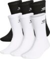 adidas Originals Unisex Adult Trefoil Crew Socks (6 Pairs)