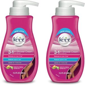Veet Veet In Shower Hair Removal Cream, Sensitive Formula
