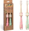 ANPEI Vegan Eco Friendly Kids Toothbrush