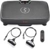 Sunny Health & Fitness Vibration Plate Exercise Machine, Multiple Speeds