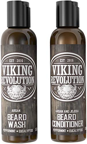 Viking Revolution Beard Brush & Comb Set With Shampoo - Image 3