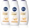 NIVEA White Peach & Jasmine Body Wash, 20 Fl Oz