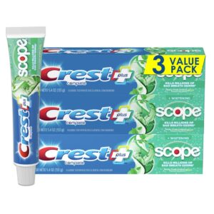 Crest Whitening Toothpaste Pack - Minty Fresh