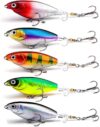 MTKZKAF Whopper Popper Fishing Lure With Propeller