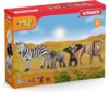 Schleich Wild Life Africa Starter Set: Zebra, Elephant, Lion, Chimpanzee