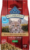 Blue Buffalo Wilderness Adult Dry Cat Food, Red Meat