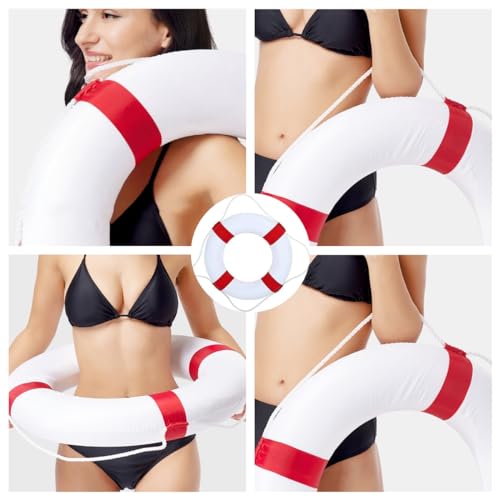 WJIANKPA Pool Safety Life Preserver Ring 52cm - Image 3