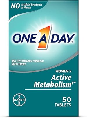 ONE A DAY Women’s Active Metabolism Multivitamin, 50 Count
