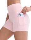 THE GYM PEOPLE Women’s High Stretch Workout Shorts