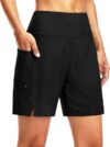 G Gradual Women’s High Waisted Swim Shorts With Liner