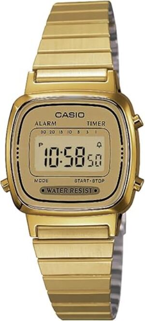 Casio Women’s LA670WGA-9 Gold Quartz Watch