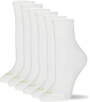 HUE Women’s Mini Crew Sock 6-Pack