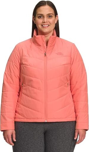 THE NORTH FACE Women’s Tamburello Insulated Jacket, Coral