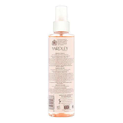 Yardley Dahlia Moisturising Body Mist 200ml - Image 2