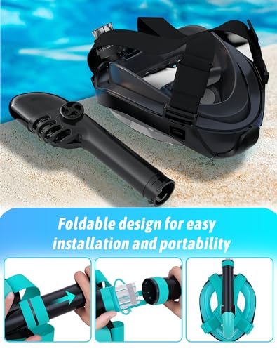 Zenoplige Full Face Snorkel Mask With Camera Mount - Image 5