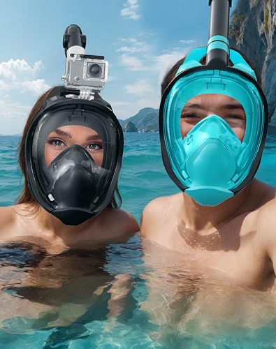 Zenoplige Full Face Snorkel Mask With Camera Mount - Image 2
