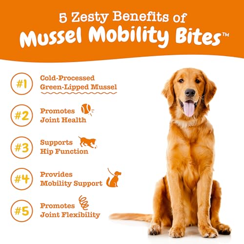 Zesty Paws Mussel Mobility Bites - Hip & Joint Support - Image 3