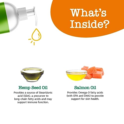 Zesty Paws Salmon Omega Oil With Hemp For Pets - Image 3