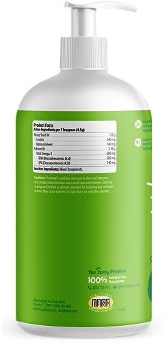 Zesty Paws Salmon Omega Oil With Hemp For Pets - Image 5