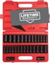 Sunex Tools 1/2 Inch Drive Master Impact Socket Set