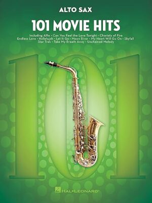 101 Movie Hits For Alto Saxophone