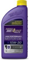 Royal Purple 10W30 Synthetic Oil, 1 Quart 01130