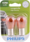 Philips automotive lighting 1157NALLB2 LongerLife Miniature Bulb, 2 Pack