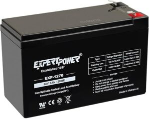 ExpertPower 12v 7ah Sealed Lead Acid Battery