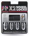 GORILLA 14mm x 1.50 Acorn Chrome X2 Wheel Lock