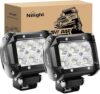 Nilight 18W 1260LM Flood Off Road Lights