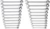 GEARWRENCH 20 Piece Ratcheting Combination Wrench 35720A-02