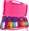 Eavnbaek 25 Notes Glockenspiel Xylophone For Kids