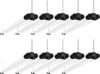 hykolity 4FT Linkable LED Shop Light, 10 Pack