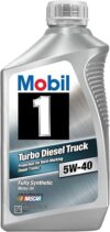 Mobil 5W-40 Turbo Diesel Synthetic Oil 44986