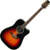 Takamine 6 String Acoustic-Electric Guitar, Sunburst (GD51CE-BSB)