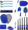 NIKCOSMK 62” Car Wash Brush Kit With Long Handle