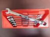Snap-on 7 Piece SAE Ratcheting Wrench Set SOXRR707